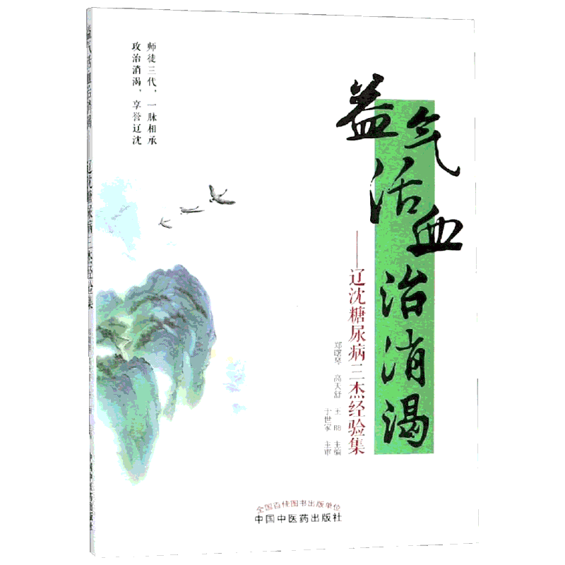 益气活血治消渴:辽沈糖尿病三杰经验集 郑曙琴，高天舒，王丽 著 中医生活 新华书店正版图书籍 中国中医药出版社