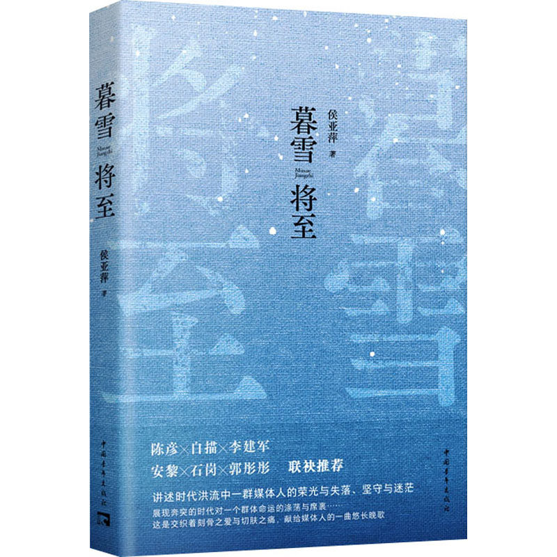 暮雪将至 侯亚萍 著 官场小说文学 新华书店正版图书籍 中国青年出版社