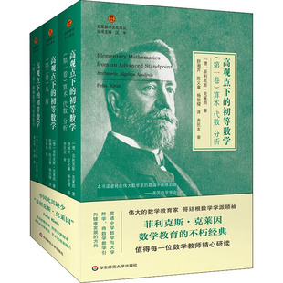 教育 菲利克斯·克莱因 德 高观点下 舒湘芹 译 教育普及文教 等 吴大任 陈义章 图书籍 新华书店正版 著 初等数学