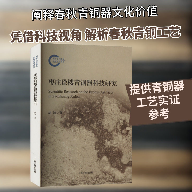 枣庄徐楼青铜器科技研究 胡钢 著 文物/考古社科 新华书店正版图书籍 上海古籍出版社