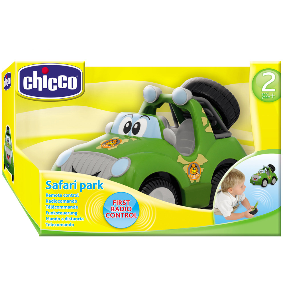 意大利chicco智高 绿色遥控吉普车 电动遥控赛车玩具汽车男孩赛车