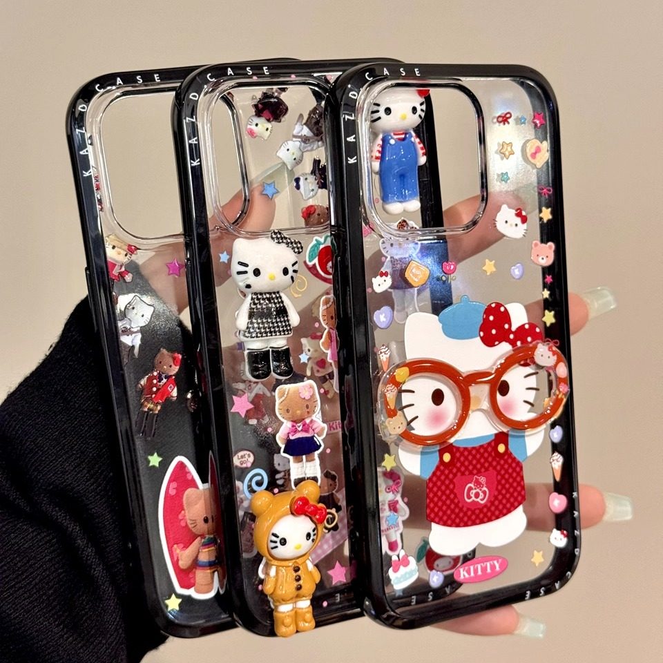 卡通创意长腿戴眼镜猫咪iphone16promax苹果15pro手机保护壳14pro,3C数码配件,手机保护套/壳,淘宝优惠券,粉丝福利购,淘宝优惠卷