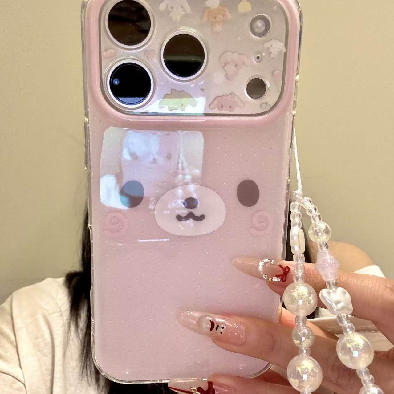 软糯可爱粉底甜品兔表情适用于iphone17promax苹果16手机壳15新款,3C数码配件,手机保护套/壳,淘宝优惠券,粉丝福利购,淘宝优惠卷