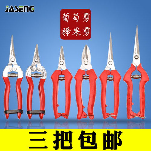 园艺剪刀葡萄采果家用省力树枝