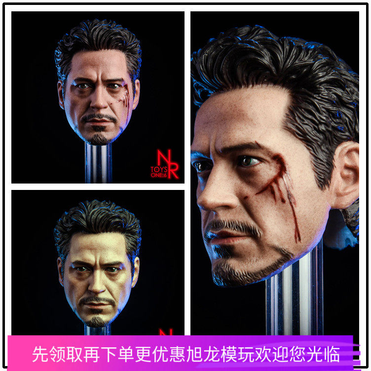 头雕托尼战损兵人现货