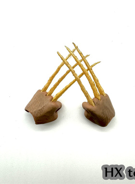 现货1/6兵人金刚狼爪骨爪 X战警逆转未来金刚狼5.0一体臂狼爪非HT