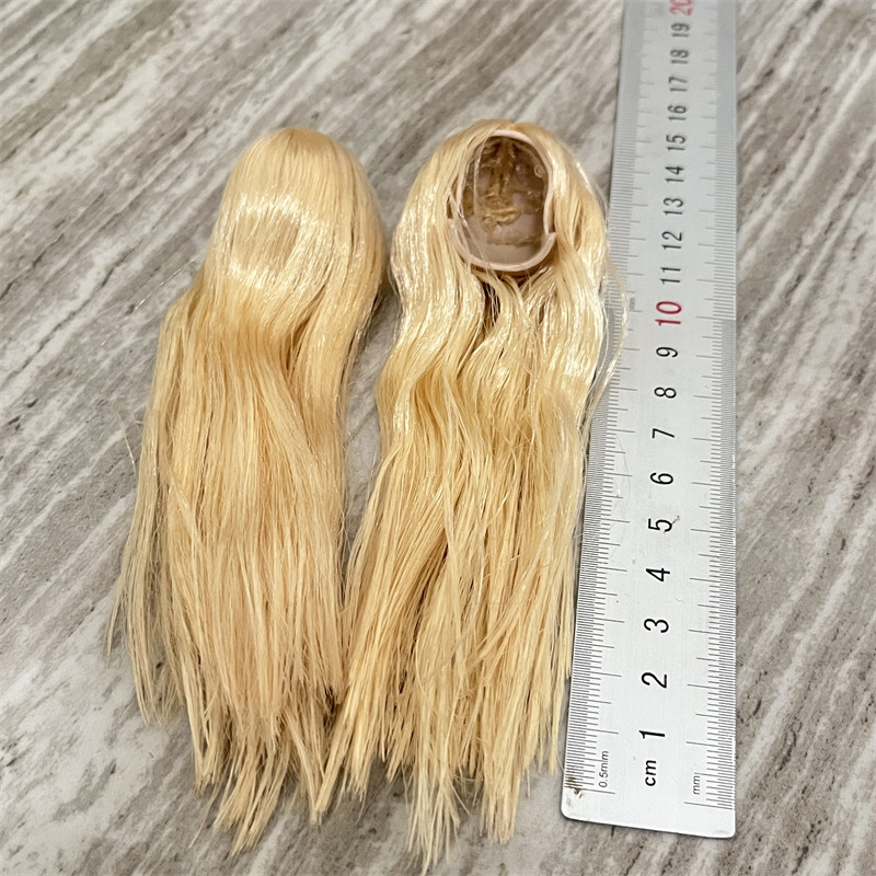现货 1/6 女兵人 发套2.0 头发 假发 发套 头雕 改发型用