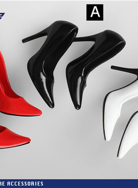 现货 Toyscentre 模玩焦点 1/6女兵人 TCT-012  013 高跟鞋模型