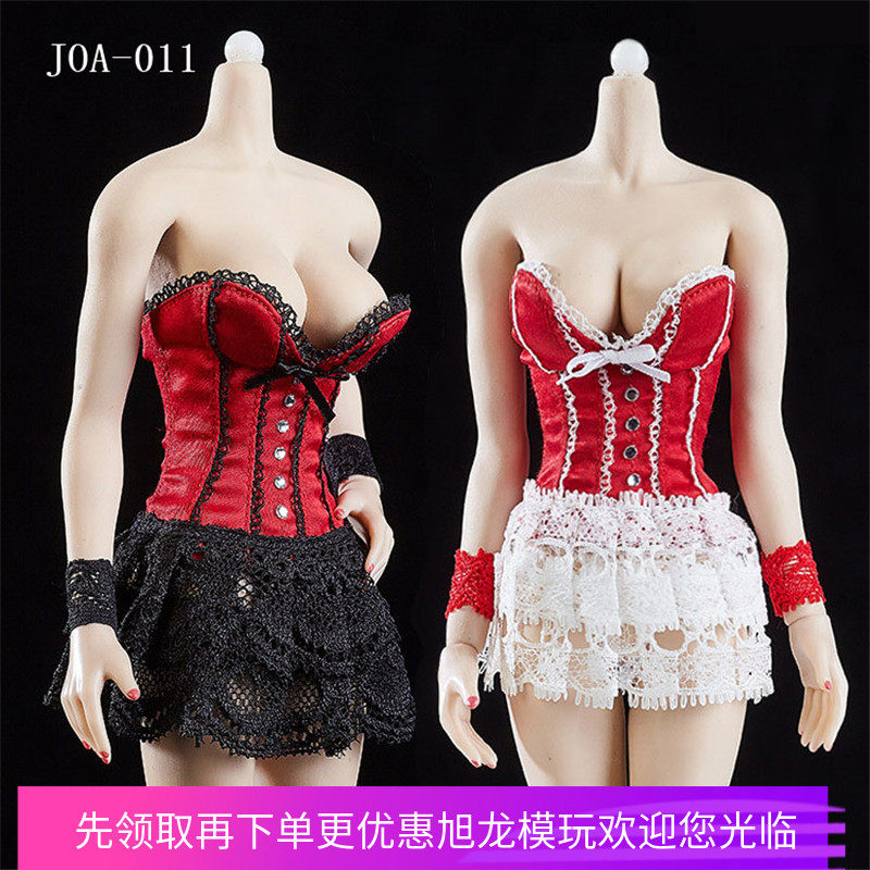 现货性感晚礼服女兵人