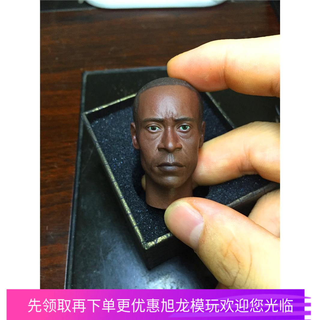 现货1/6兵人头雕唐战争机器模型