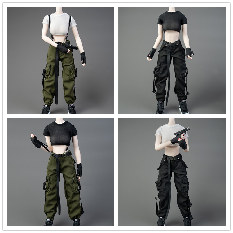 战术装1/6工装裤女兵人现货