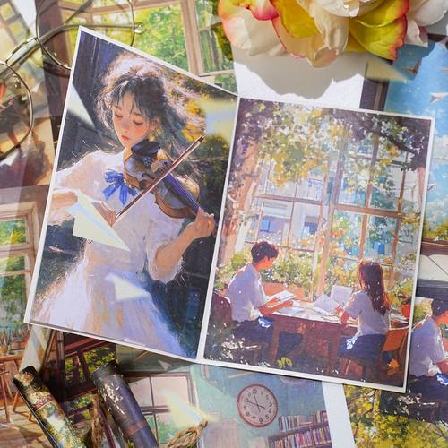 意鸟定格瞬间系列素材纸