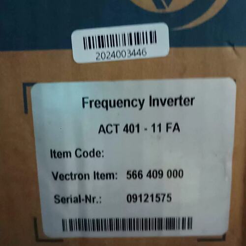 议价邦飞利变频器 ACT 401一11FA 1.5千