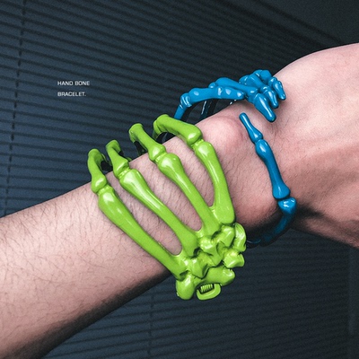 RAF情侣珐琅釉街头潮流艺术手环