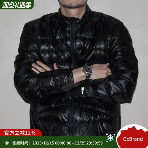 GcBrand Lab AW25 背后拉链设计 防泼水 90%白鸭绒立领羽绒服茄克