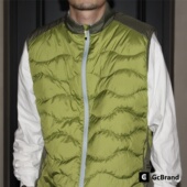 Lab 90白鸭绒 Down GcBrand Vest AW25 男女装 葫芦纹羽绒马甲背心