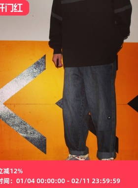 GcBrand FdbF MDNS DENIM 日系男休闲裤魔鬼鱼余文乐牛仔裤复古潮