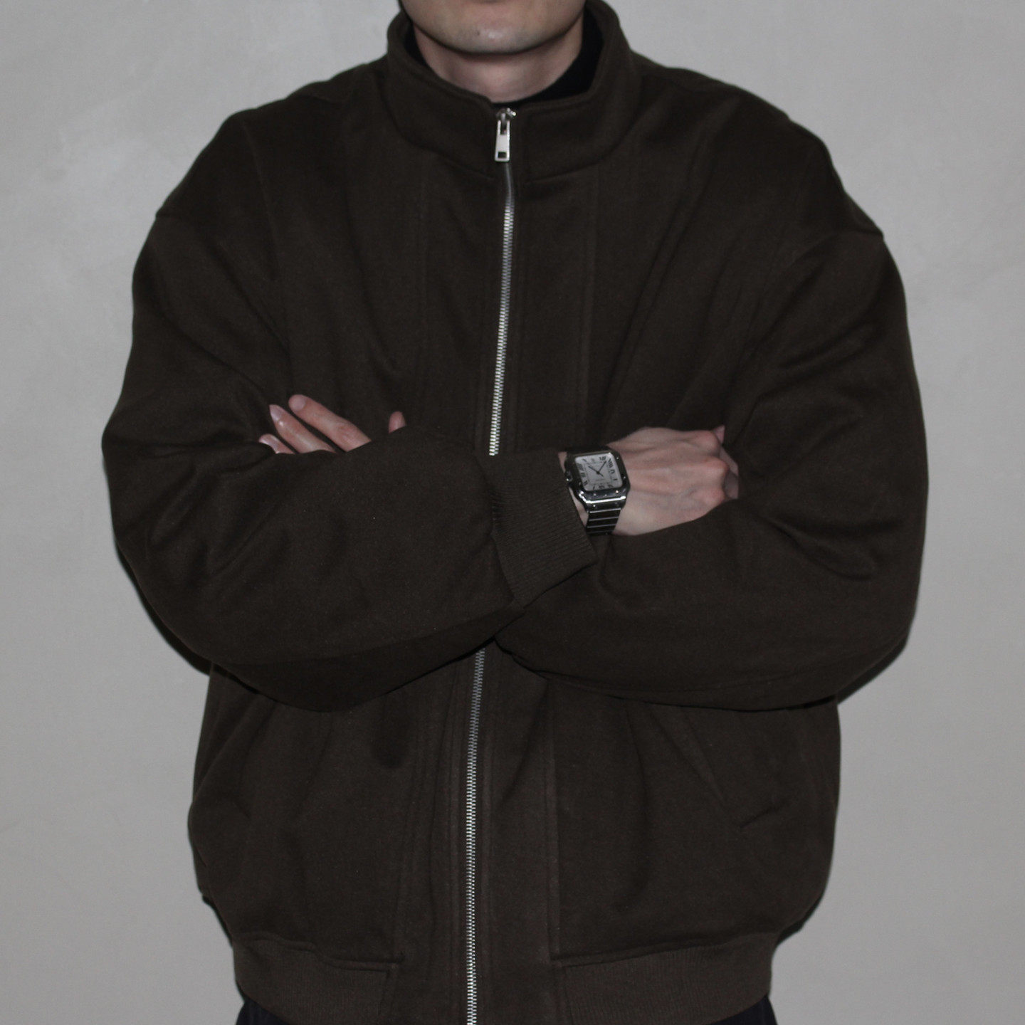 GcBrand Lab AW26 复古主题元素 90%白鸭绒 男女款毛呢羽绒服上衣