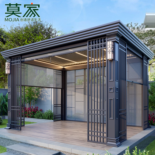 莫家户外中式别墅凉亭