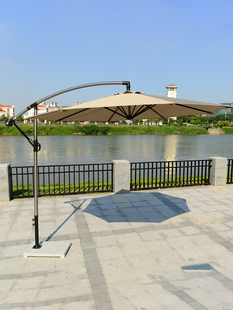 莫家户外伞遮阳伞广告太阳伞香蕉伞露天休闲室外铝合金庭院伞摆摊