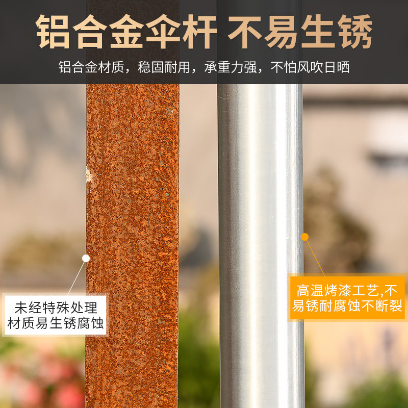 莫家户外香蕉伞庭院遮阳伞商用广告伞室外大太阳伞户外伞可定制
