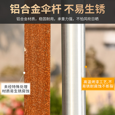 莫家户外香蕉伞庭院遮阳伞商用广告伞室外大太阳伞户外伞可定制
