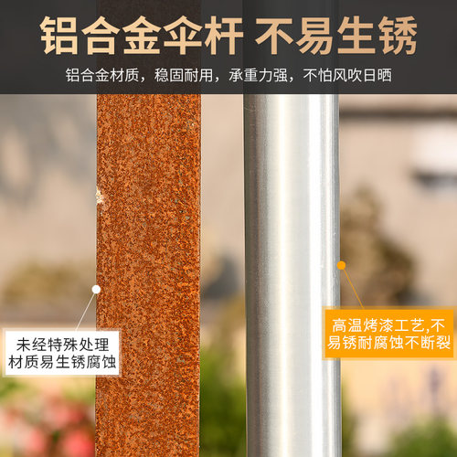 莫家户外香蕉伞庭院遮阳伞商用广告伞室外大太阳伞户外伞可定制