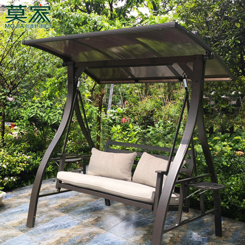 莫家秋千户外庭院太阳能摇椅