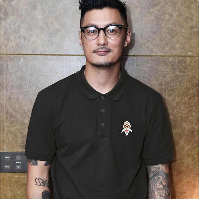 POLO衫男短袖夏季潮牌T恤男士半袖打底衫港风ins百搭休闲翻领体恤