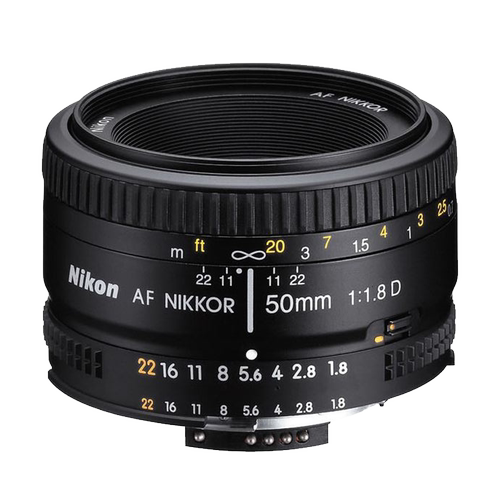 Nikon尼康50 1.8D镜头 AF 50mm f1.8D 人像定焦 小痰盂 50f1.8d