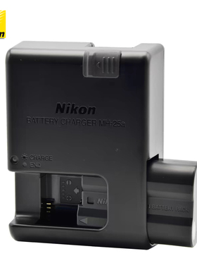 Nikon尼康MH-25A原装充电器EN-EL15用D610D750 D800 D500 D7200等