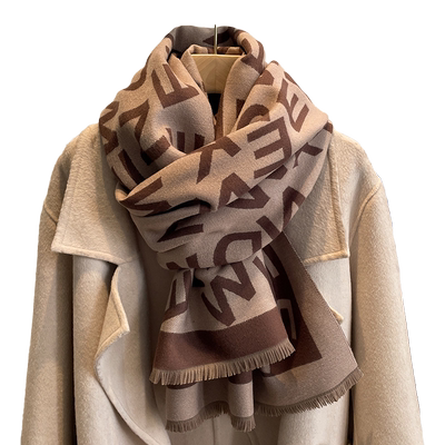 珍西格秋冬季字母时尚通用保暖