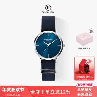 Victoria Hyde手表女简约气质小众轻奢时尚ins风石英腕表女款学生
