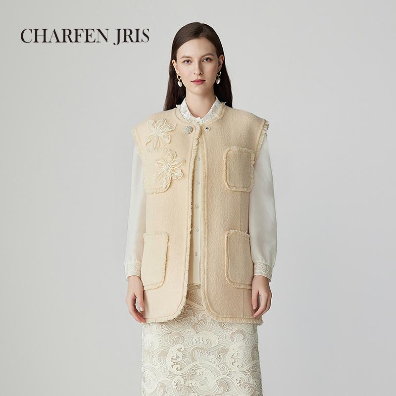CHARFENJRIS粗花呢马甲设计师