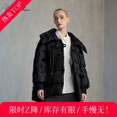 CHARFEN冬季 0057Y 舒适羽绒服外套女CFE5E036 新款 轻奢极简经典