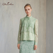 新款 时尚 百搭显瘦重工钉珠针织衫 CHARFEN2024冬季 CFE5D309 3012B