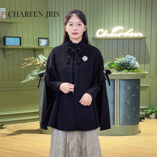 宽松显瘦斗篷披肩外套女CFE5D320 时尚 3252V 新款 CHARFEN冬季