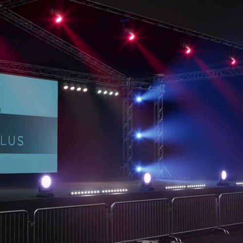 UE4UE5模块化现代演唱会舞台动态灯光屏幕Modular Concert Stage