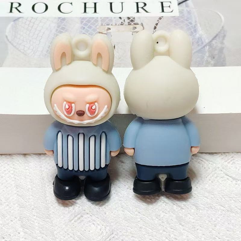 新品网红盲盒钥匙扣钥匙链公仔包包挂饰创意小礼品闺蜜情侣小礼物