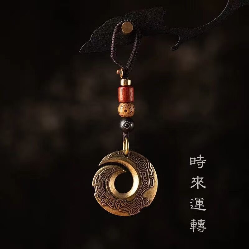 国风黄铜钥匙扣汽车扣