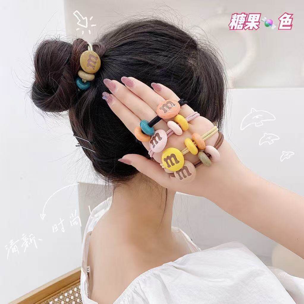 简约网红发圈头绳新款2026年爆款韩国气质款橡皮筋大人女扎马尾