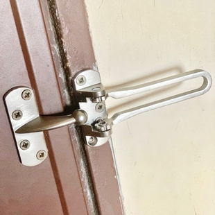 插销宾馆大门门闩安全搭扣防盗扣家用反锁门锁扣防盗门栓锁扣