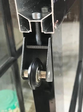 27宽壳移门轮子推拉门滑轮卫生间阳台老式重型凹凸滚轮地滑轮厨房