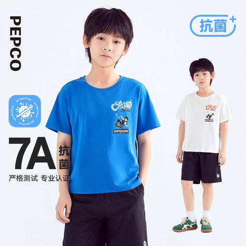小猪班纳男童圆领上衣