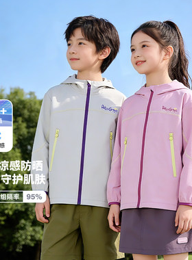 【防晒衣合集】小猪班纳童装夏装新款儿童带帽外套男童拉链衫防晒