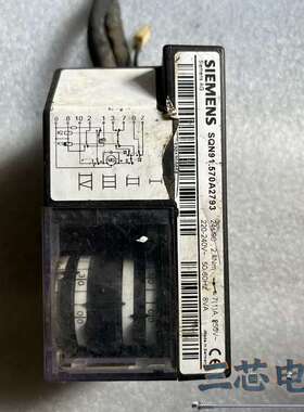 询价-西门子执行器SQN91.570A2793一台，拆机，实物拍摄议价-