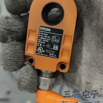 询价·IFM易福门环形传感器I7R208电感式接近开关议价-