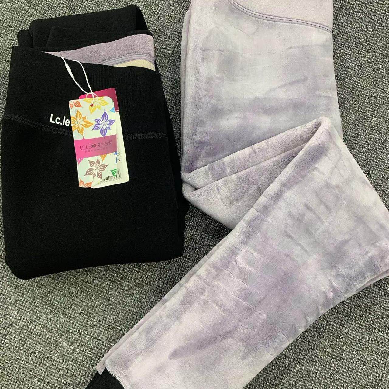 兰茜卡/芬娜加厚棉质否女打底裤