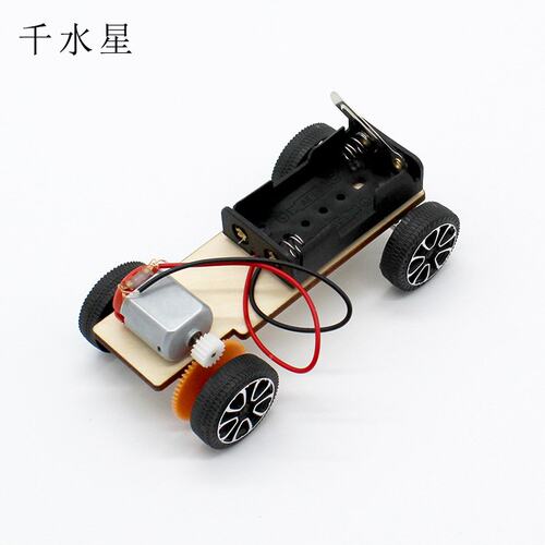 科学齿轮小车 diy手工齿轮传动车 小学生科教创客实验教具S81