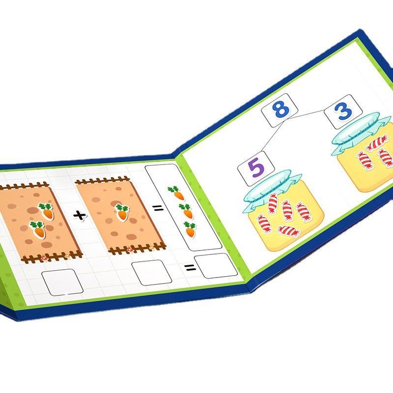 幼儿园数学加减法教具数字分解神器儿童20以内学算数启蒙益智玩具